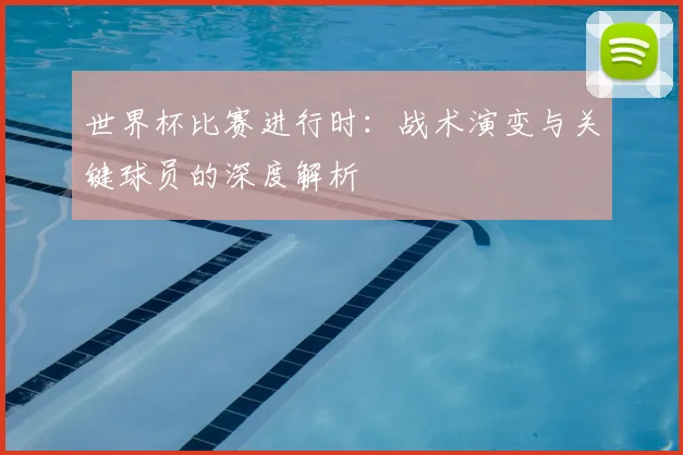 世界杯比赛进行时：战术演变与关键球员的深度解析
